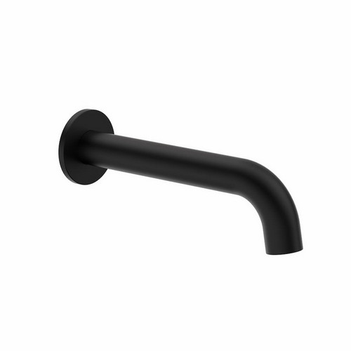 Round Basin/Bath Outlet 220mm Spout Matte Black 5Star Lead Free [298191]