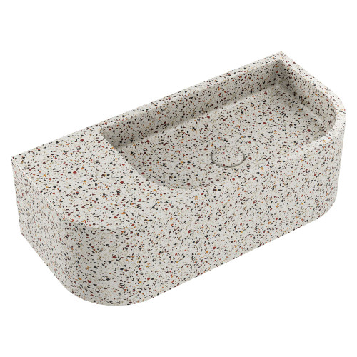 Blanca Concrete Wall Basin Terrazzo [299266]