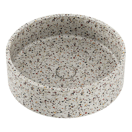 Jada Round Concrete Above Counter Basin Terrazzo [299264]