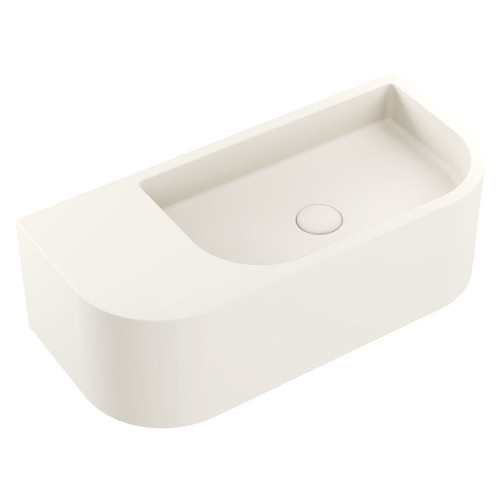 Blanca Concrete Wall Basin Warm White [299274]