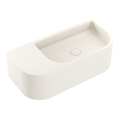 Blanca Concrete Wall Basin Warm White [299274]