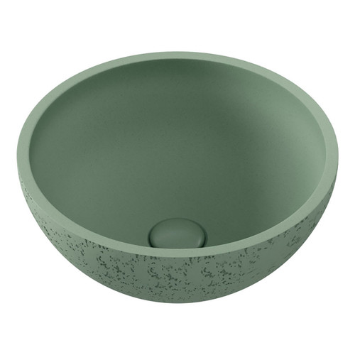 Alba Round Concrete Above Counter Basin Sage [299263]