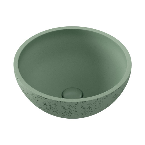 Alba Round Concrete Above Counter Basin Sage [299263]