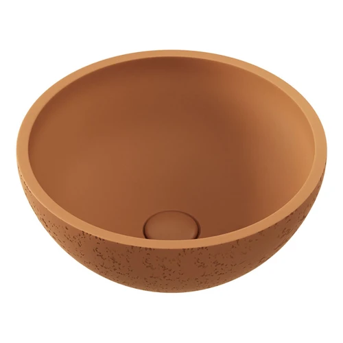 Alba Round Concrete Above Counter Basin Tuscan [299282]