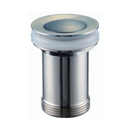 Basin Pop Up Plug & Waste 32mm/40mm with Hair Catcher Brushed Nickel [202991]