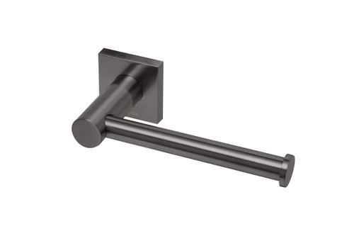 Radii Toilet Roll Holder Square Plate Brushed Carbon [299118]