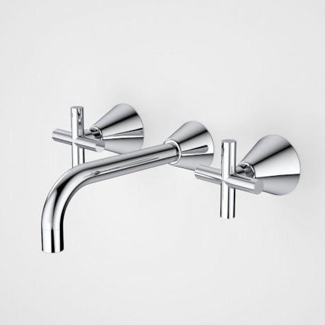 Classic Cross Wall Basin Set Chrome 5Star Lead Free [298189]