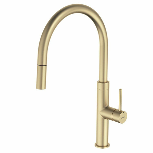 Liano II Pull-Out Sink Mixer Brushed Brass 6Star Lead Free [299204]