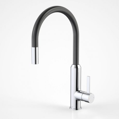 Vixen Retractable Sink Mixer with Pull-Out Black Lead Free [299288]