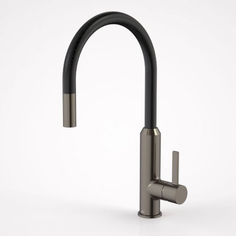 Vixen Retractable Sink Mixer with Pull-Out Black Nickel Lead Free [299303]