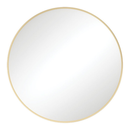 Reba Round Framed Mirror 600mm Urban Brass [270116]