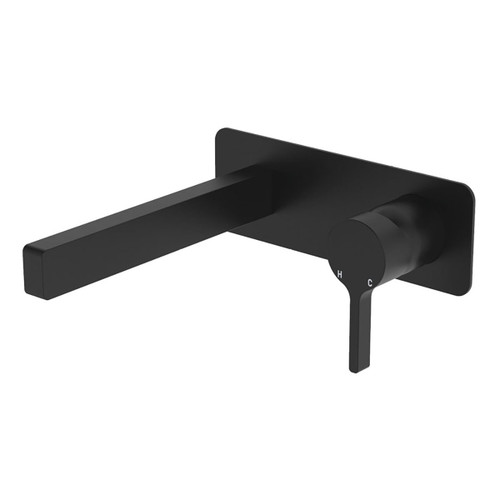 Sansa Wall Bath Set Matte Black [299025]