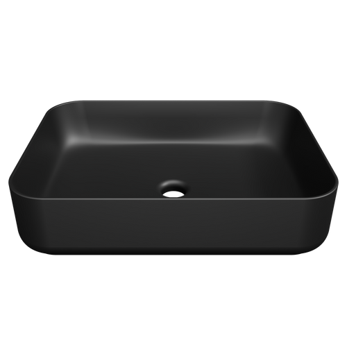 Enchant 500mm Ceramic Basin Matte Black [254109]