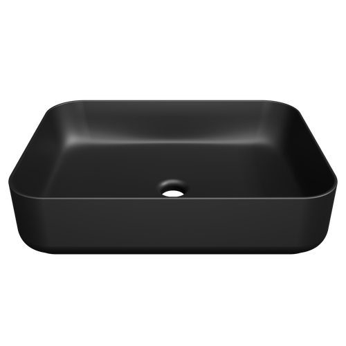 Enchant 500mm Ceramic Basin Matte Black [254109]