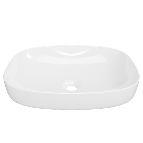 Lorenzo Basin 500mm White Gloss [298560]