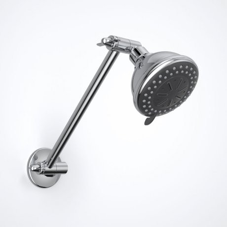 Venecia Multifunction Adjustable Wall Shower Chrome 3Star [153065]