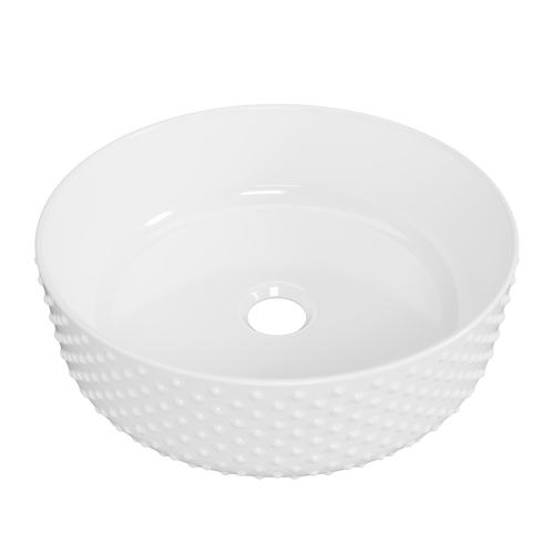 Allure Dimple Basin 360mm White Gloss [298580]