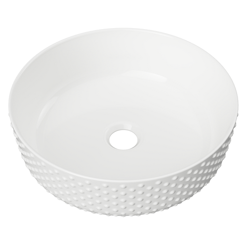 Allure Dimple Basin 360mm White Gloss [298580]