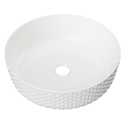 Allure Dimple Basin 360mm White Gloss [298580]