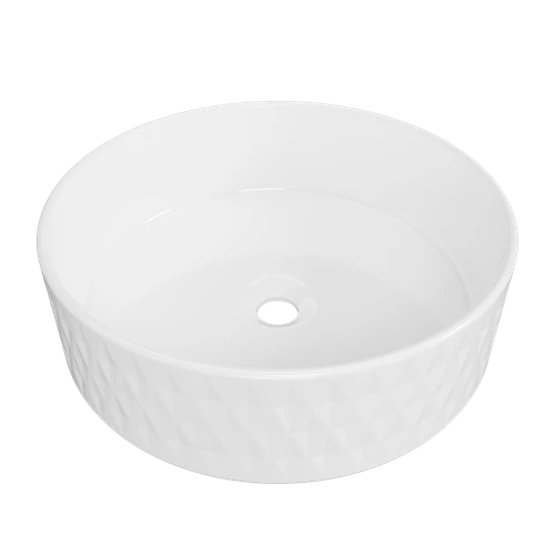 Diamond Basin 360mm White Gloss [298471]