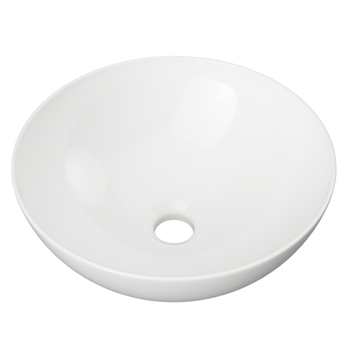 Rose Basin 320mm White Gloss [298469]