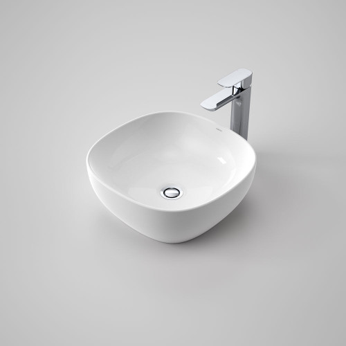 Venecia Semi Recessed Vanity Basin White 1 Tap Hole [153093]