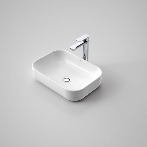 Luna Above Counter Basin White 0 Tap Holes [153097]