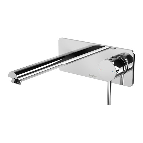Pina Wall Basin / Bath Mixer Set 6 Star 180mm Chrome Trim Kit Only [300078]