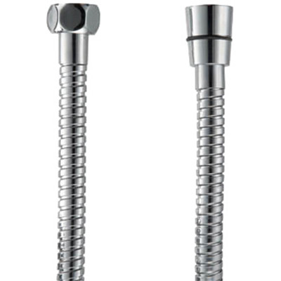 Metal Shower Hose 1 Connection Nut 2000mm Chrome [044744]