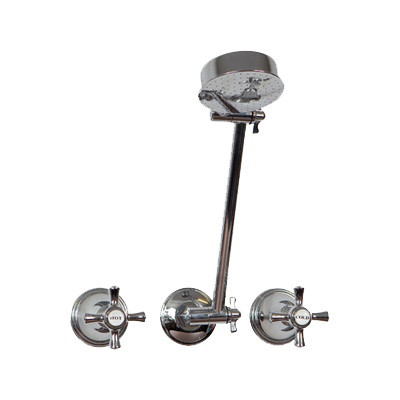 Belair Shower Set (Taps & Shower) 3Star Chrome [035152]