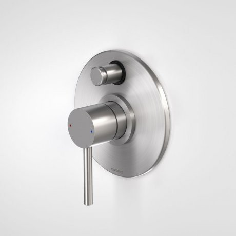 Titan Stainless Steel Bath/Shower Mixer with Diverter Stainless Steel [125116]