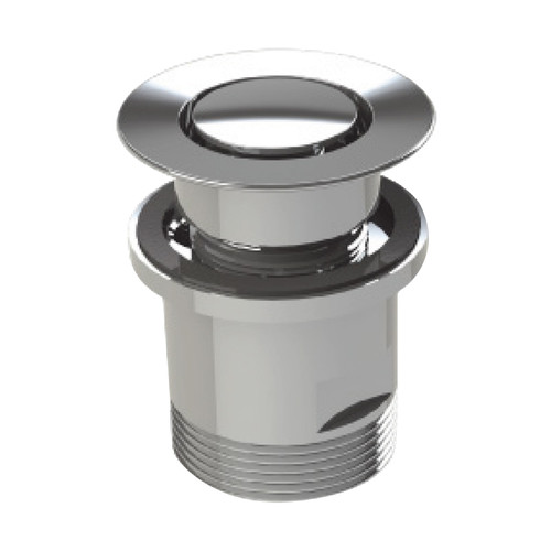 Basin Pop Down Plug & Waste 32mm Connection Brass Chrome [128422]