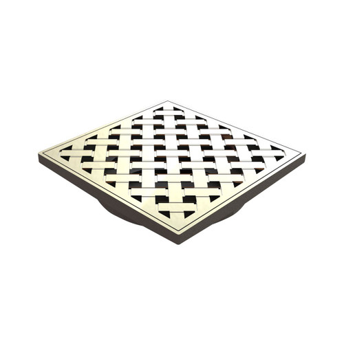 Organics "Woven 45" Floor Waste 100mm Chrome [139390]