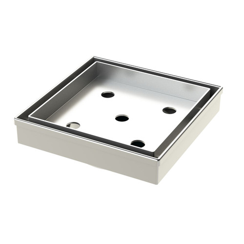 Tile Insert Floor Waste 80mm Outlet 316 Stainless Steel [152193]