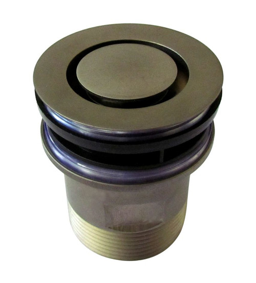 Basin Pop Down® Plug and Waste 40mm Connection Gunmetal Grey [159983]