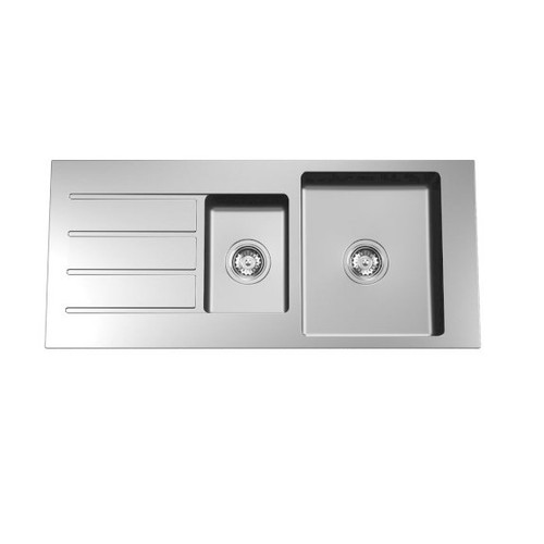 Evolution Care 1.5 End Right Hand Bowl Overmount Stainless Steel 1 Tap Hole [192274]