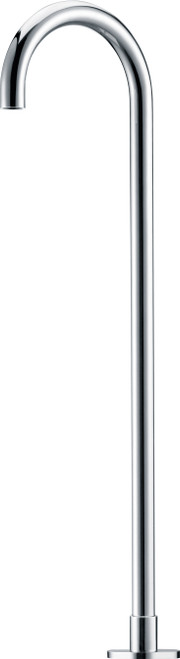 Matcha Floor Mounted Bath Spout Round Chrome [250002]