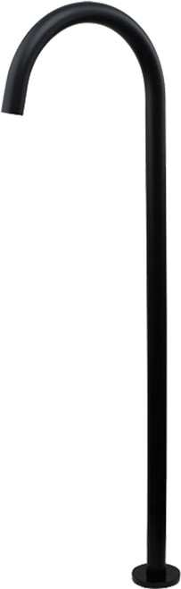 Matcha Floor Mounted Bath Spout Round Matte Black [250003]