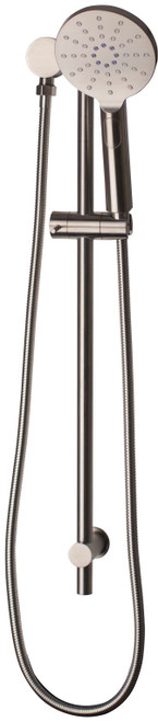 Matcha Hand/Rail Shower Round Head 4Star Brushed Nickel [250006]