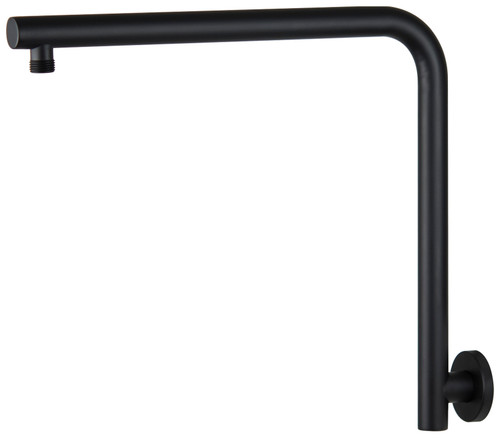 Matcha High Rise Shower Arm Round Matte Black [250012]