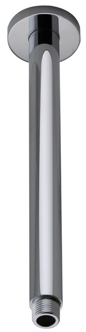 Matcha Ceiling/Dropper Arm 300mm Round Chrome [250013]