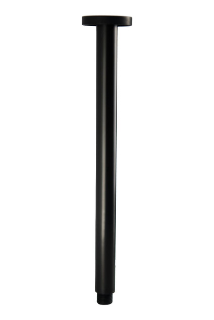 Matcha Ceiling/Dropper Arm 300mm Round Matte Black [250014]