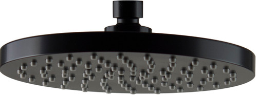 Matcha ABS Shower Head 200mm Round 3Star Matte Black [250018]