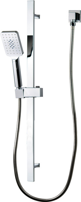 Chai Hand/Rail Shower Square 4Star Chrome [250030]