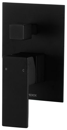 Thyme (Kubos) Bath & Shower with Diverter Matte Black [250048]