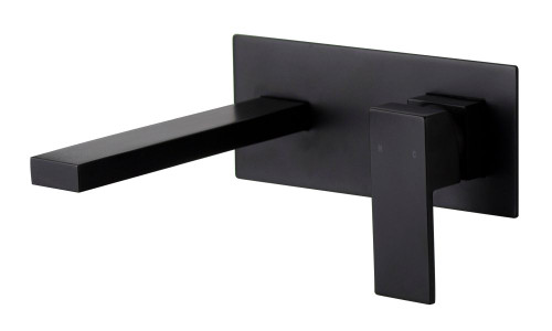 Thyme (Kubos) Matt Plate Basin Mixer 5Star Matte Black [250049]