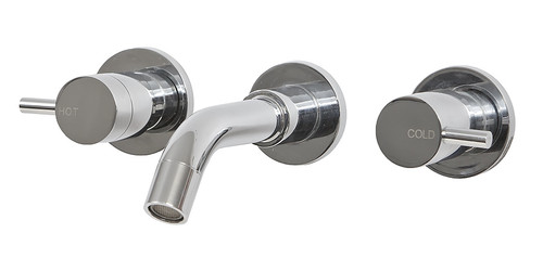 Spruce (Dahlek) Bath Set Lever 1/4 Turn Ceramic Disc Chrome [250100]