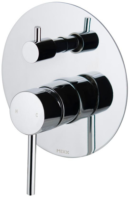 Anise (Holli) Bath & Shower Diverter Mixer Chrome [250131]
