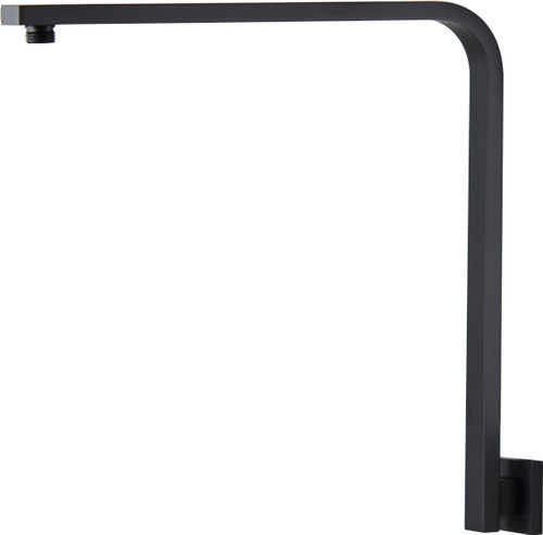 Chai High Rise Shower Arm Square Matte Black [250206]