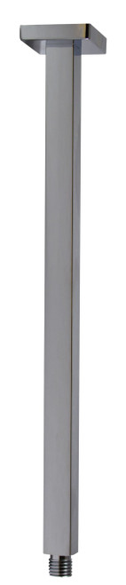 Chai Ceiling/Dropper Arm 450mm Square Chrome [250209]